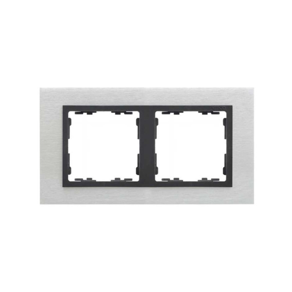 MARCO 2 ELEMENTOS NATURE INOX MATE Simon ref. 82827-31