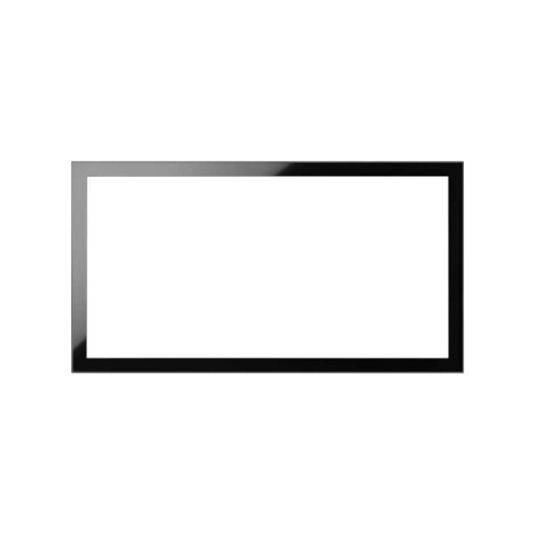 Marco 2 elementos negro Simon ref. 10000620-138