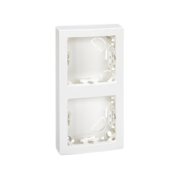 MARCO 2 ELEMENTOS VERTICAL BLANCO Simon ref. 73621-60