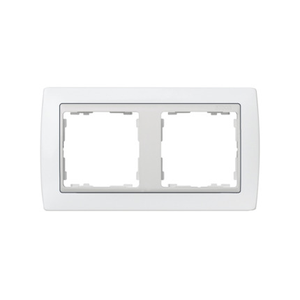 Comprar MARCO 2 ELEMENTOS.BLANCO Simon ref. 82620-30 al mejor precio | Cadenza Elecric