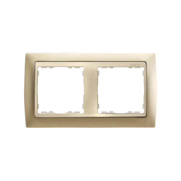 MARCO 2 ELEMENTOS.CAVA MATE /ZOCALO CAVA Simon ref. 82924-34