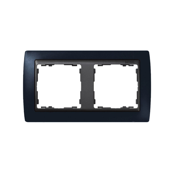 MARCO 2 ELEMENTOS.GRAFITO /ZOCALO GRAFITO  Simon ref. 82822-32