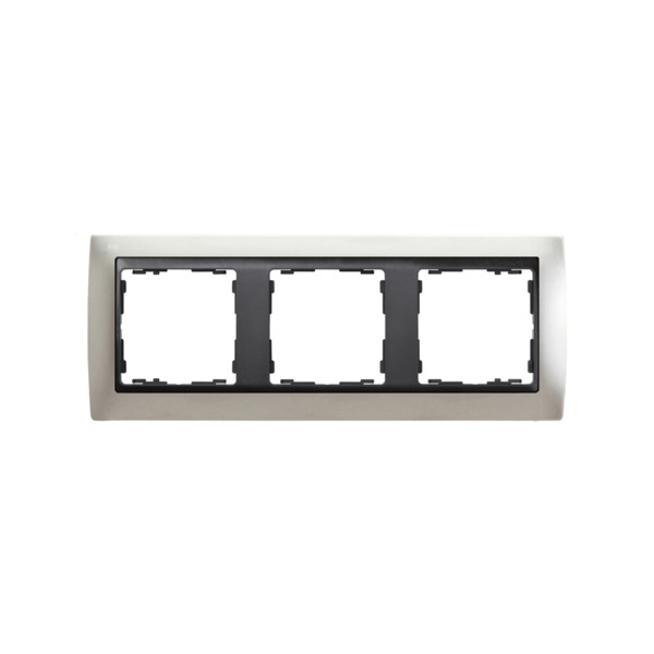 MARCO 3 ELEM.ALUMINIO MATE /ZOC.GRAFITO Simon ref. 82834-33