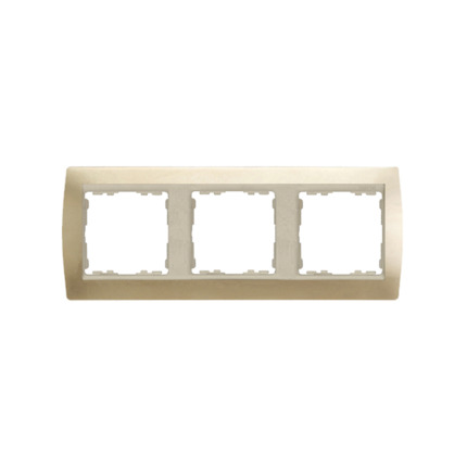 Comprar MARCO 3 ELEMENTOS.CAVA MATE /ZOCALO CAVA Simon ref. 82934-34 al mejor precio | Cadenza Elecric