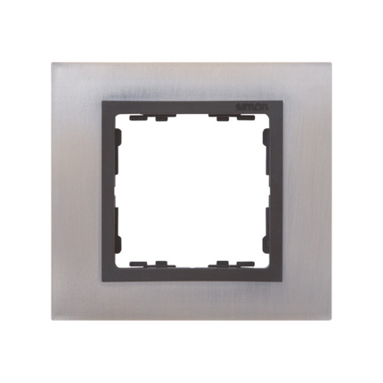 Comprar MARCO I ACERO INOX Simon ref. 82817-37 al mejor precio | Cadenza Elecric