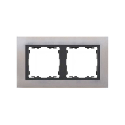 Comprar MARCO II ACERO INOX Simon ref. 82827-37 al mejor precio | Cadenza Elecric