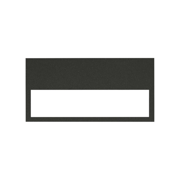 Marco mínimo 2 elementos negro Simon ref. 10001620-238