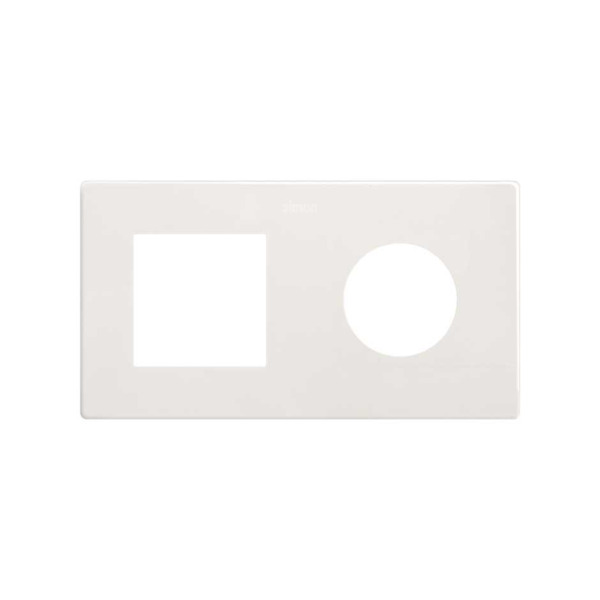 Marco minimo 2ele. enchufe + ancho Simon ref. 27190620-190