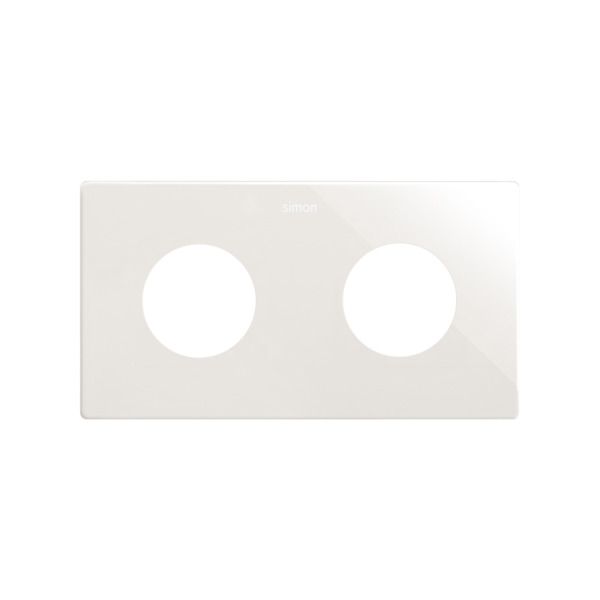 Marco mínimo para enchufes CLEAN 2 elementos Simon ref. 27110620-090