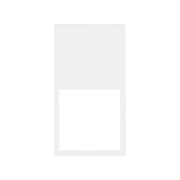 Marco mínimo vertical 2 elementos 2 mód. blanco Simon ref. 10002620-230