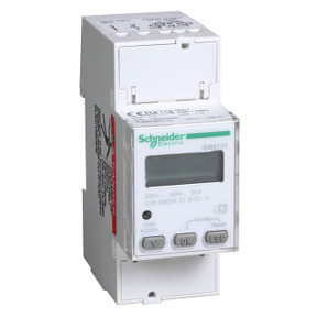 modular single phase power meter iEM2110 - 230V - 63A with pulse - MID ((*)) ref. A9MEM2110 Schneider Electric [PLAZO 3-6 SEMANA
