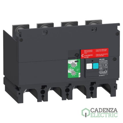 Compra Módulo de protección diferencial auxiliar Vigi para NSX250 o CVS250, 4 polos, 220-440 VCA, 30mA-10A ref. LV429493 Schneider Electric al mejor precio | Cadenza Electric