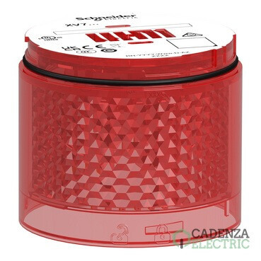 Compra Módulo luminoso Harmony XVB7, Ø70 mm, LED rojo, luz fija ref. XVB7C24 Schneider Electric al mejor precio | Cadenza Electric