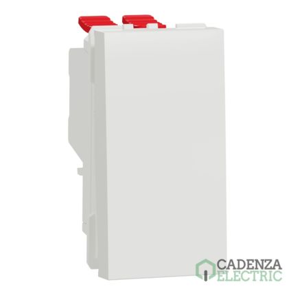 Compra New Unica Cruzamiento 1 modulos color Blanco Polar ref. NU310518 Schneider Electric al mejor precio | Cadenza Electric