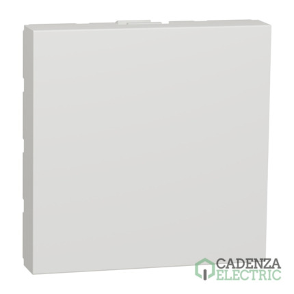 Compra New Unica Tapa ciega 2 mod. Blanco Polar ref. NU986618 Schneider Electric al mejor precio | Cadenza Electric
