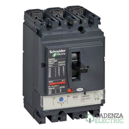 Compra NSX100F TM100D 3P3R ref. LV429630 Schneider Electric al mejor precio | Cadenza Electric