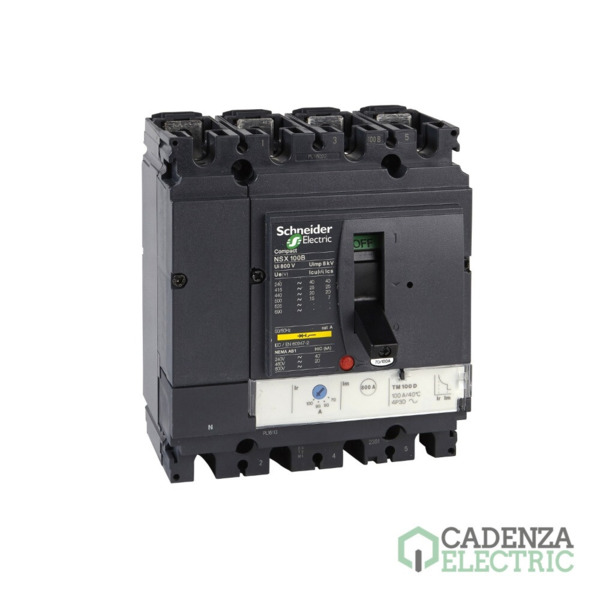 NSX100N TM100D 4P4R ref. LV429860 Schneider Electric