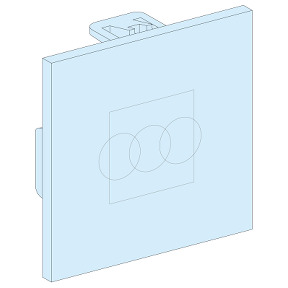 Obturador para abertura 72 x 72 mm ref. 3907 Schneider Electric [PLAZO 3-6 SEMANAS]