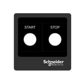 PANEL INSCRIP.100x100 PLANTILLA 1 ref. ZBYLEG101001 Schneider Electric [PLAZO 3-6 SEMANAS]