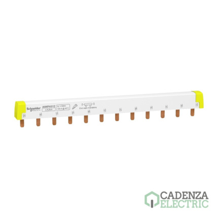 Compra Peine tripolar 24 pasos K60N, C60, ID ref. A9XPH312 Schneider Electric al mejor precio | Cadenza Electric