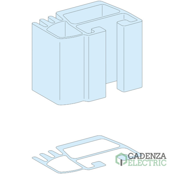 Perfil vertical para juego de barras Linergy LGYE, calibre 1000A ref. LVS04504 Schneider Electric