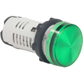 piloto de Ø 22 - verde - LED integrado-120 V-terminal tornillo ref. XB7EV03GP Schneider Electric [PLAZO 3-6 SEMANAS]