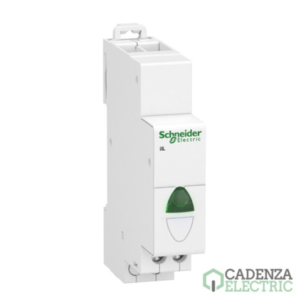 Compra Piloto iIL simple verde ref. A9E18321 Schneider Electric al mejor precio | Cadenza Electric