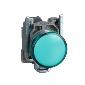 Piloto luminoso ø 22 - verde - led integrado - 24 v ref. XB4BVB3 Schneider Electric