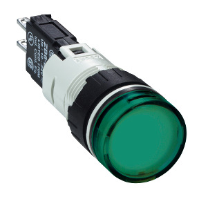 Piloto luminoso circular verde ø 16 - led integrado - 24 V - conector ref. XB6AV3BB Schneider Electric [PLAZO 3-6 SEMANAS]