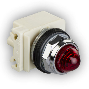 piloto luminoso rojo Ø30 - para lámpara BA9s 20-30V ref. 9001KP40R9 Schneider Electric [PLAZO 3-6 SEMANAS]