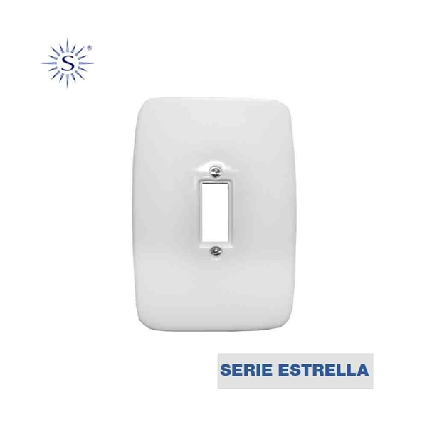 PLACA 1 ELEMENTO GRANDE SERIE ESTRELLA