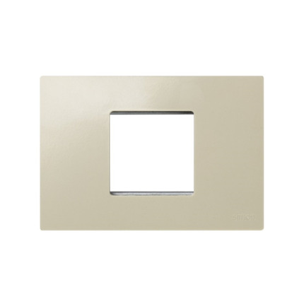 Comprar PLACA AMERICANA MARFIL 2 MÓD. ESTRECHOS Simon ref. 2700612-031 al mejor precio | Cadenza Elecric