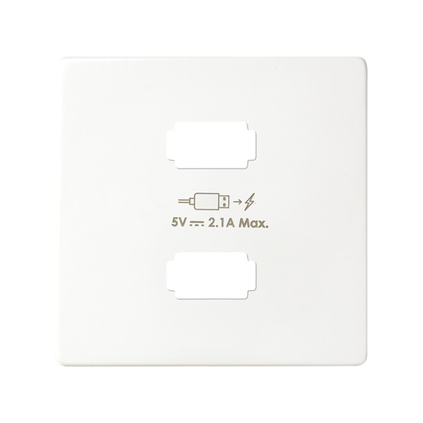 Placa cargador 2xUSB 5V 2.1A Simon ref. 8221096-030