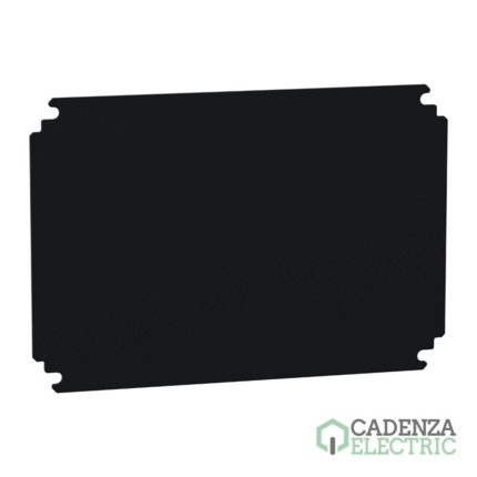 Compra Placa de montaje aislante para envolvente Alt400xAnch300mm de baquelita ref. NSYMB43 Schneider Electric al mejor precio | Cadenza Electric
