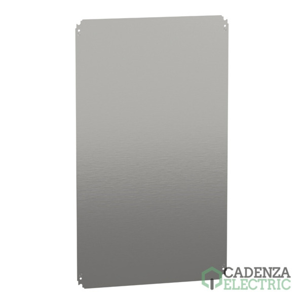 Placa de montaje metálica plana Alt1000xAnch600mm de acero galvanizado ref. NSYMM106 Schneider Electric