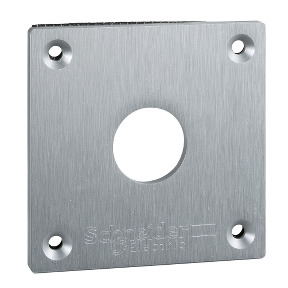 placa frontal perforada - XAP-E - metal - 1 apertura ref. XAPE301 Schneider Electric [PLAZO 3-6 SEMANAS]