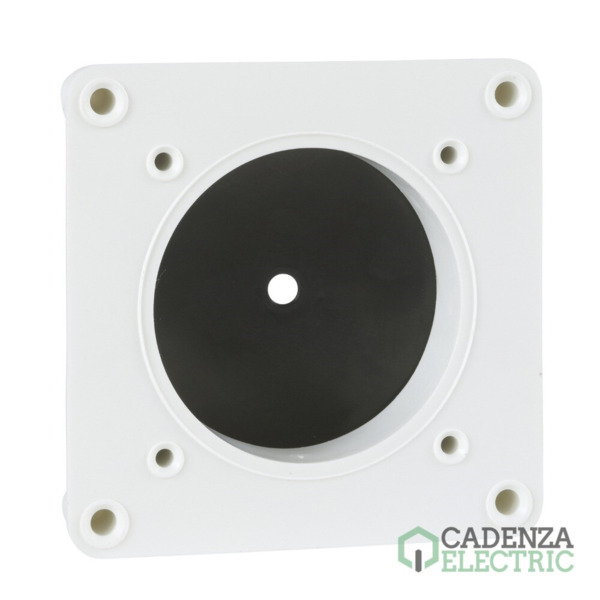 Placa montaje para mango, control Tesys, para montaje puerta mangos con 4 fijac tornillo, juego de 5, para V3-V6 ref. KZ81 Schne