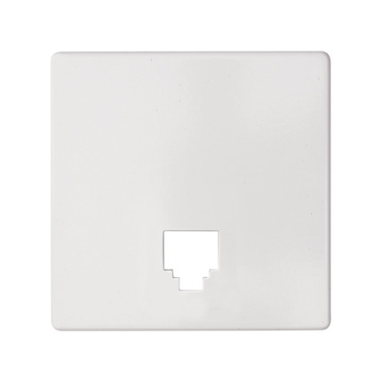 Comprar Placa para tomas telefónicas RJ11 y RJ12  Simon ref. 8200062-090 al mejor precio | Cadenza Elecric