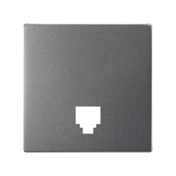 Placa para tomas telefónicas RJ11 y RJ12  Simon ref. 8200062-096