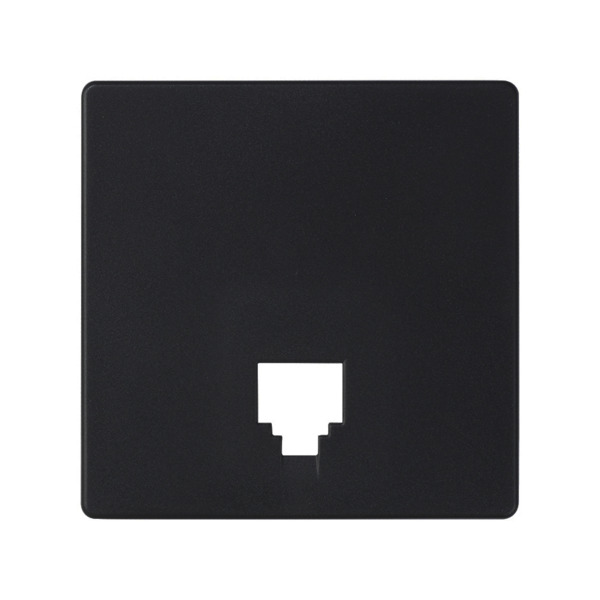 Placa para tomas telefónicas RJ11 y RJ12  Simon ref. 8200062-098