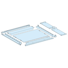 Placa pasacables, 2 partes P IP30, ancho 650 + 150 mm, profundidad 600 mm ref. 8697 Schneider Electric [PLAZO 3-6 SEMANAS]