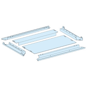 Placa pasacables 2 partes P IP30, ancho 650 mm, profundidad 400 mm ref. 8496 Schneider Electric [PLAZO 3-6 SEMANAS]