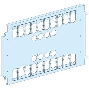 Placa soporte 2 NSX630 verticales o 1 INS630 vertical ref. 3461 Schneider Electric