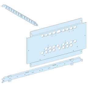 Placa soporte de. | 03428 | Schneider | Precio 59% descuento