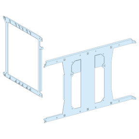 Placa soporte NS1000 horizontal fijo mando maneta-rotativo ref. 3480 Schneider Electric [PLAZO 3-6 SEMANAS]