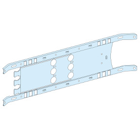 Placa soporte NS. | 03411 | Schneider | Precio 59% descuento