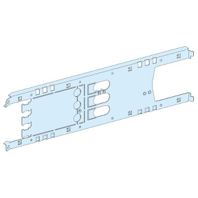 Placa soporte NSX250 hztal. fijo/ext. sobre zó. mando rotativo/telemando 3 P ref. 3413 Schneider Electric [PLAZO 3-6 SEMANAS]