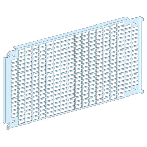 Placa soporte perforada, 6 módulos (+ 4 traviesas) ref. 3572 Schneider Electric [PLAZO 3-6 SEMANAS]