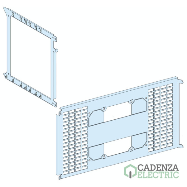 Placa soporte, PrismaSeT P, para ComPacT NS1600 3P/4P, fijación vertical, 650mm (an.) ref. LVS03482 Schneider Electric