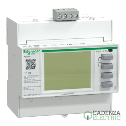 Compra PM3250 - Central de medida - RS485 ref. METSEPM3250 Schneider Electric al mejor precio | Cadenza Electric